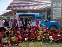 Tingkatkan Minat Baca Para Pelajar, Dispursip Gelar Pusling Di Pesawaran