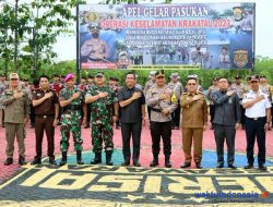 Jelang Ramadhan, Polres Pesawaran Gelar Ops Keselamatan Krakatau