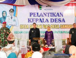 Lantik 5 Kades Terpilih, Bupati Dendi: Segera Satukan dan Eratkan Masyarakat Kembali