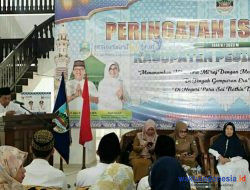 Pemkab Pesibar Menggelar Peringatan Isra’ Mi’raj Nabi Muhammad SAW