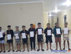 Belasan Pelajar Hendak Tawuran Diamankan Polisi Di Pesawaran