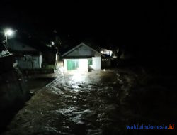 Hujan Deras, Sungai Meluap Genangi Rumah Warga di 4 Kecamatan Di Pesawaran