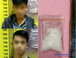 Pasal Sabu, Dua Pemuda Diamankan Polisi Di Tegineneng