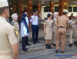 PJ Bupati Nukman-Kadishub Sambut 16 Taruna PTDI STTD PKL di Dishub Lampung Barat