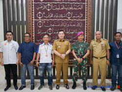 Kejurnas Panahan, Bupati Dendi Terima Audiensi Danyon 7 Marinir Piabung