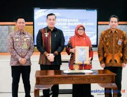 Bupati Dendi Sampaikan LKPD 2022 Mewakili Bupati Dan Walikota se-Provinsi Lampung