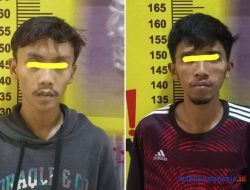 Bawa Ganja, 2 Pemuda Warga Bandar Lampung Ditangkap Polisi