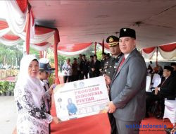 Bupati Dendi Pimpin Upacara Peringatan Hardiknas, Ini Pesannya