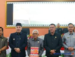 Bupati Dendi Sampaikan Ranperda Pertanggungjawaban APBD 2022