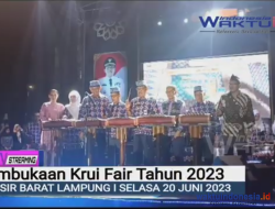 Pembukaan Krui Fair Kabupaten Pesisir Barat 2023