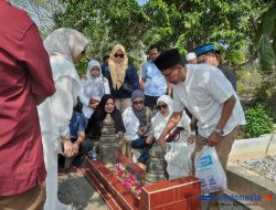 Kenang Perjuangan, Pengurus PWI Ziarah Makam Tokoh Pers Lampung Di Tuba