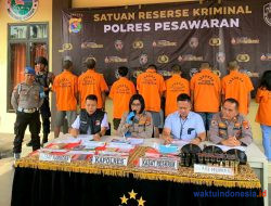 Kurun Waktu Sebulan, Polres Persawaran Berhasil Ungkap 2 Kasus Besar