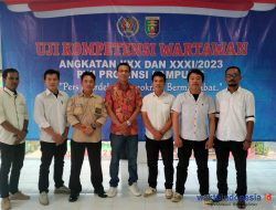 PWI Pesawaran Kembali Cetak 5 Wartawan Kompeten
