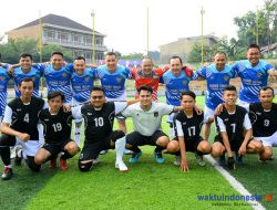 Bangkitkan Semangat Olahraga, Karang Taruna Lampung Gelar Pertandingan Mini Soccer