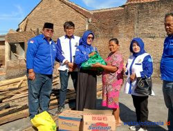 Peduli Korban Kebakaran, Peradi Gedong Tatan Berikan Bantuan