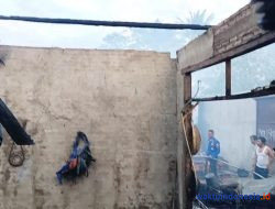 Ludes, Gudang Tarup Pesta Dilalap Jago Merah Di Kedondong Pesawaran