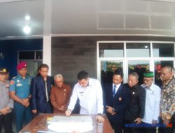 Pesan Bupati Dendi Saat Resmikan Gedung Balai Wartawan Pesawaran