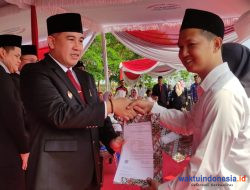 Momentum Hari Pahlawan, Bupati Dendi Ajak Perangi Kemiskinan dan Kebodohan