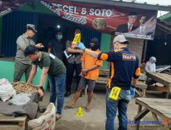Polres Pesawaran Gelar Rekonstruksi Pembunuhan di Pasar Gedong Tataan Pesawaran