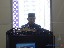 DPRD Pesisir Barat Gelar Paripurna dengan Agenda Laporan Bapemperda