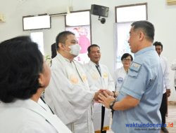 Perayaan Natal, Bupati Dendi Ajak Umat Kristiani Terus Jaga Toleransi di Teluk Pandan