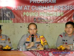 Jumat Curhat, Kapores Pringsewu Ajak Masyarakat Jaga Kerukunan dan Persatuan