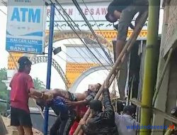 Saat Bersihkan Atap Ruko, Pria Tersengat Listrik di Gedongtataan