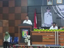 Tingkatkan Layanan Sosial, Pj Bupati Pringsewu Buka Rakor DTKS