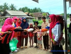 Jelang Ramadhan, Srikandi Dermawan Berbagi Santunan dan Ratusan Nasi Kotak