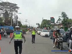 H+2 Lebaran, Arus Kendaraan Mulai Padat di Gedongtataan