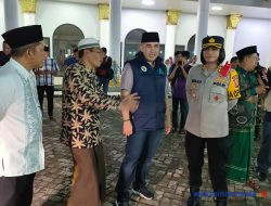 Ratusan Personel Gabungan Amankan Pawai Takbiran di Pesawaran