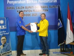 Kembalikan Berkas Bacabup, Yusak Optimis Diusung PAN Pesawaran