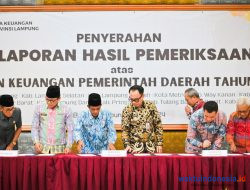 8 Kali Berturut, Pemkab Pesawaran Raih Opini WTP