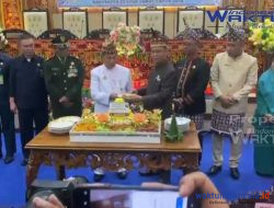 SIDANG PARIPURNA ISTIMEWA HUT KABUPATEN PESISIR BARAT KE-11