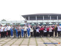 Krui Fair, Pemkab Pesisir Barat Lampung Gelar Lomba Keterampilan Baris Berbaris