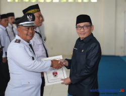 Pj. Bupati Febrizal Kukuhkan 103 Kades, Dari 6 Tahun Masa Jabatan Diperpanjang Menjadi 8 Tahun