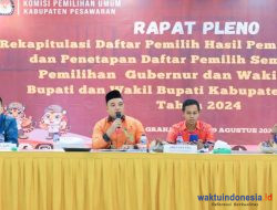 KPU Rekapitulasi DPHP dan DPS Pilkada Pesawaran, Ini Jumlahnya