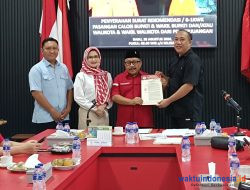 Semakin Kuat Menang, Nanda – Antonius Terima B. 1 KWK PDIP