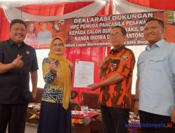 PP Pesawaran Deklarasi Menangkan Paslon Nanda-Anton