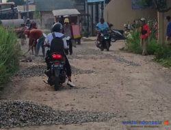 Tanggapi Keluhan Masyarakat, Pemda Pesawaran Perbaiki Jalan 2 Desa di Waykhilau