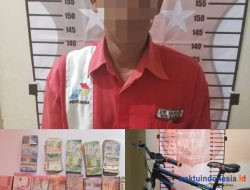 Gasak Uang Milik SPBU, Pemuda Di Lampung Utara Diamankan Polisi
