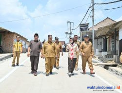 Selesai Dibangun, Bupati Nanda Tinjau Dua Ruas Jalan Strategis di Negerikaton