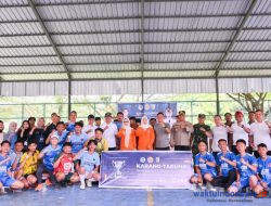 Peringati Haornas 2025, Karang Taruna Pesawaran Gelar Turnamen dan Baksos