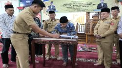 Terima Hibah Tanah dari Pemkab, Kakan Kemenhaj Lampung Barat Target Kantor Dibangun Tahun Ini