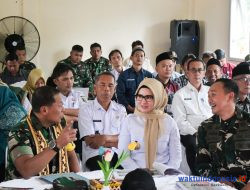 Waaster Panglima TNI dan Bupati Nanda Tinjau Program TMMD di Waykhilau Pesawaran