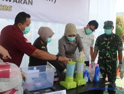 Kejari Pesawaran Musnahkan Barbuk Perkara Tindak Pidana