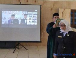 Linda Susilawati Dilantik Kepala Kantor Kemenhaj Lampung Barat Pertama